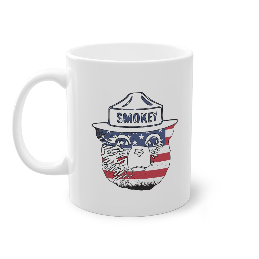 Smokey the bear USA Mug, 11oz