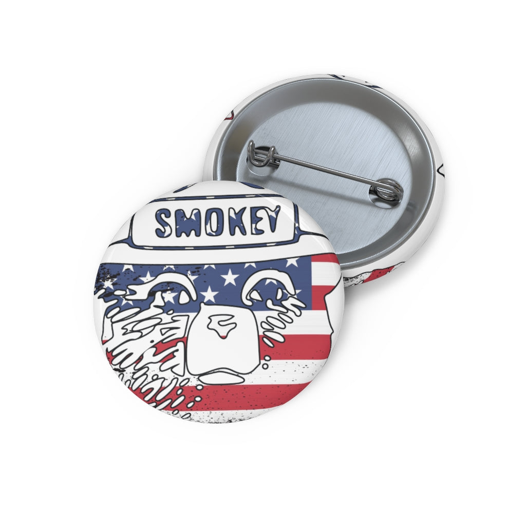 Smokey the Bear USA Pin Button