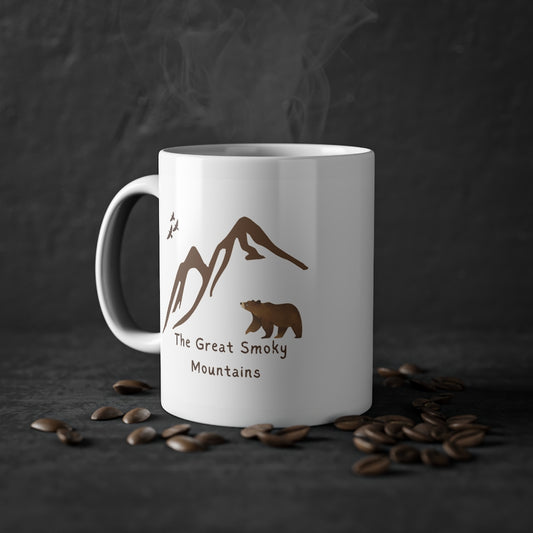 The Great Smoky Mountains Bear Mug
