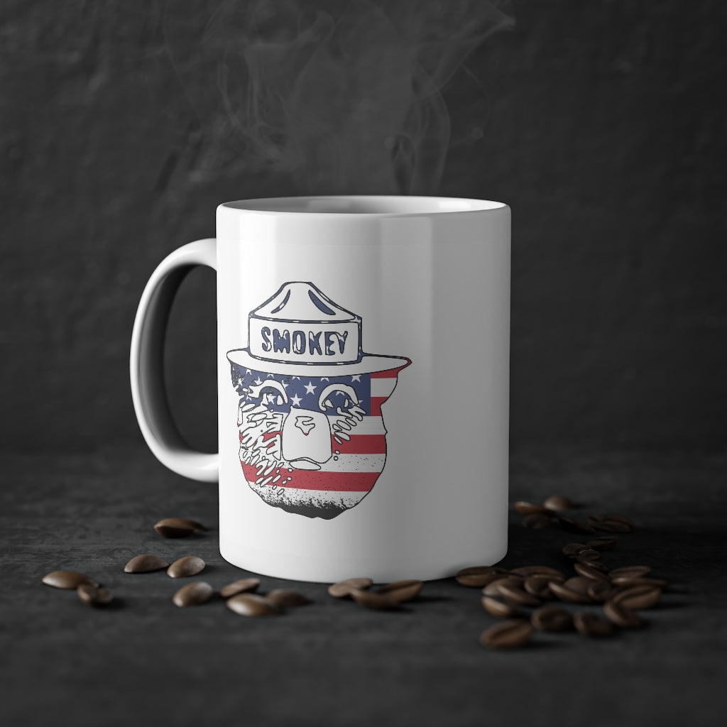 Smokey the bear USA Mug, 11oz