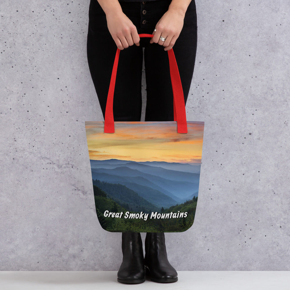 The Great Smoky Mountains Tote bag