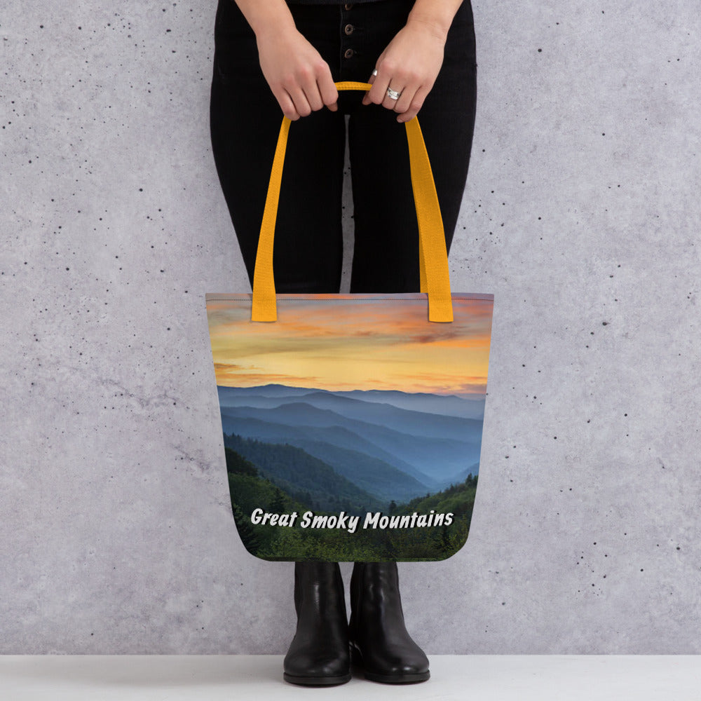 The Great Smoky Mountains Tote bag