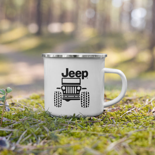 Jeep Enamel Mug