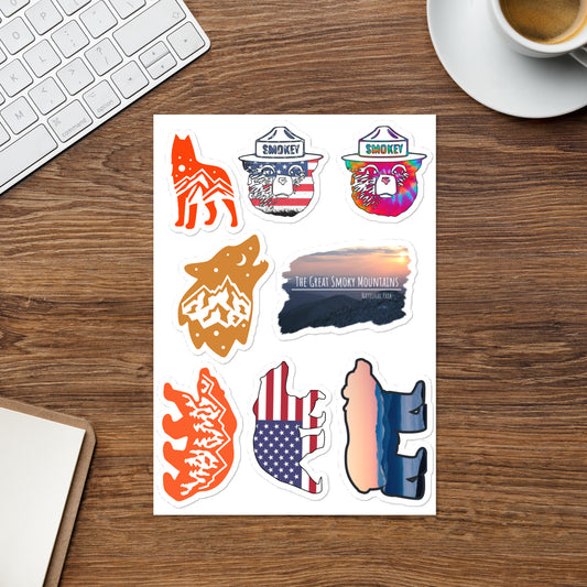 The Smoky Mountains Sticker sheet