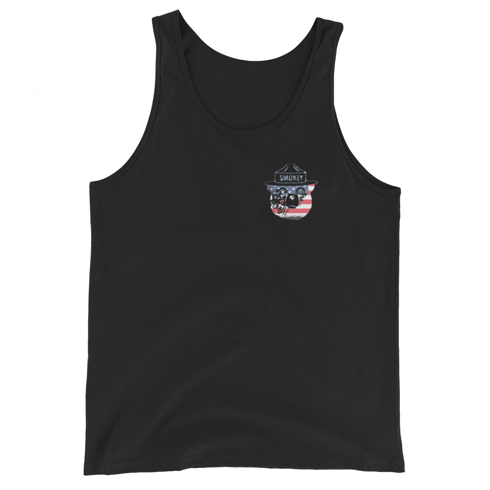 Smokey the Bear USA Unisex Tank Top