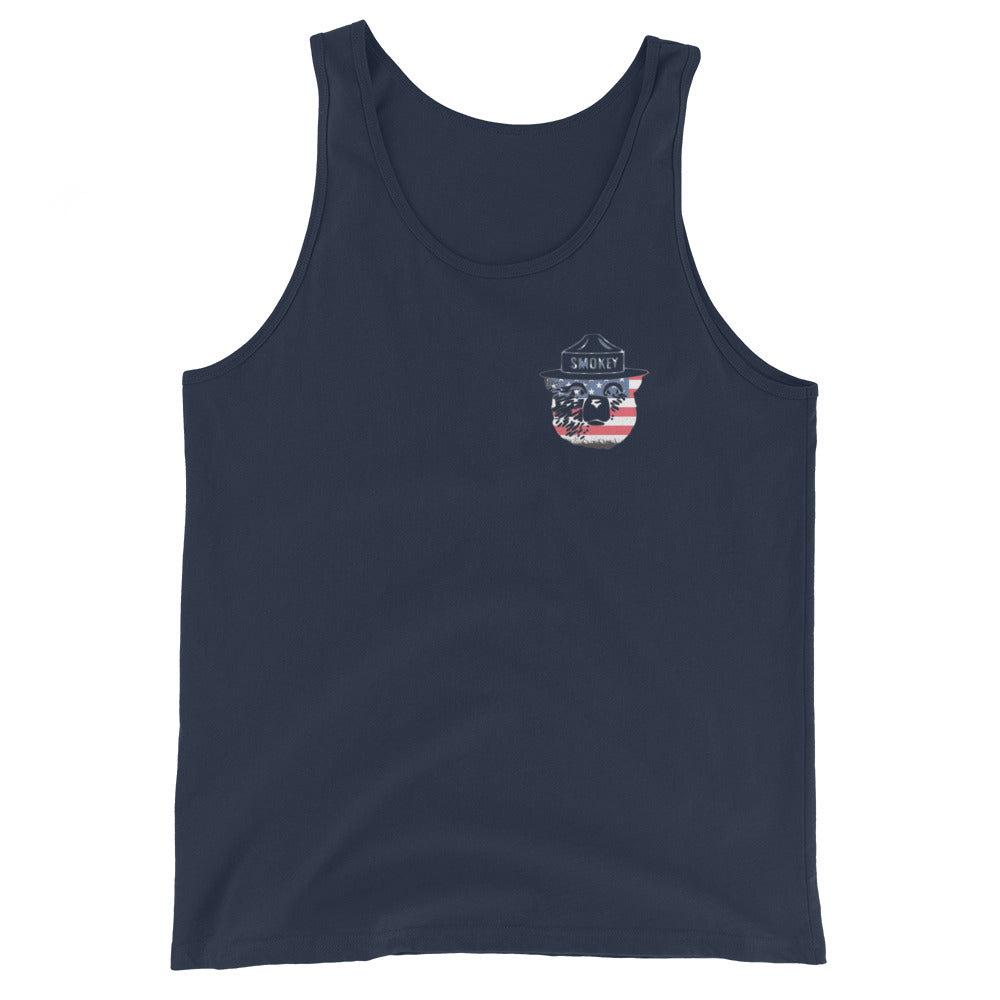 Smokey the Bear USA Unisex Tank Top