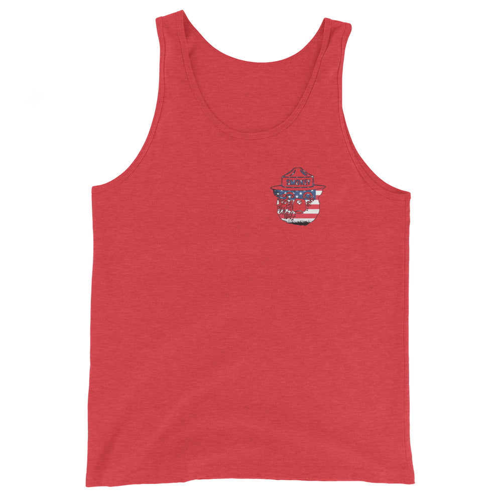 Smokey the Bear USA Unisex Tank Top