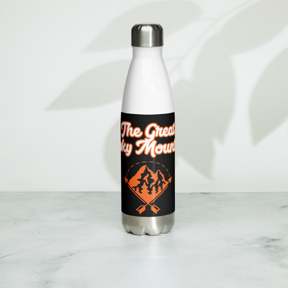 Smoky Mountains Stainless Steel Water Bottle