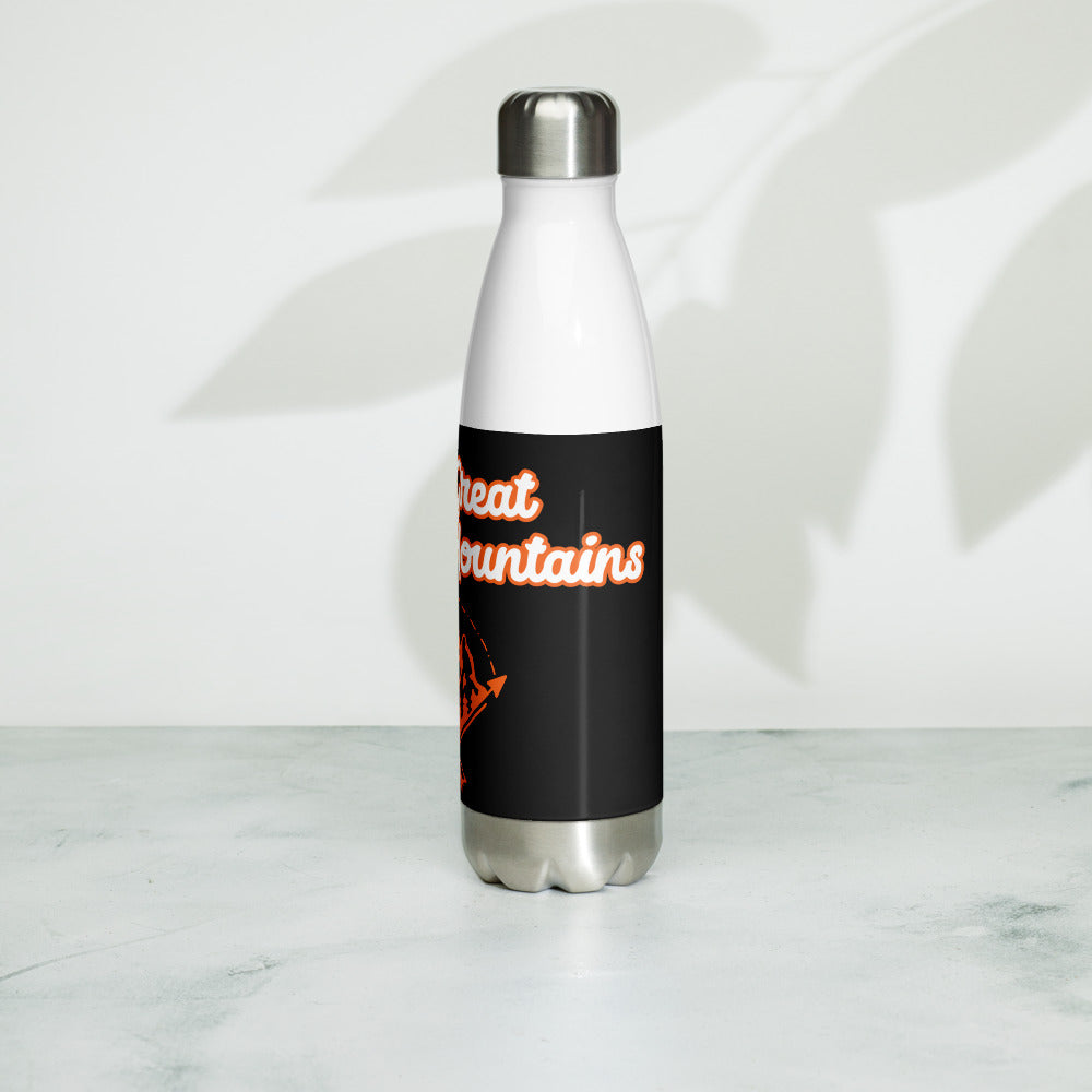 Smoky Mountains Stainless Steel Water Bottle