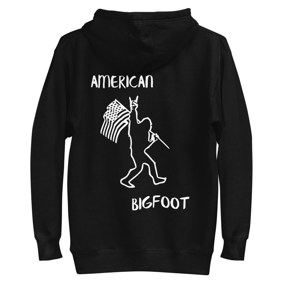 American Bigfoot Premium Unisex Hoodie