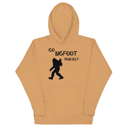"Go Bigfoot yourself" premium unisex hoodie