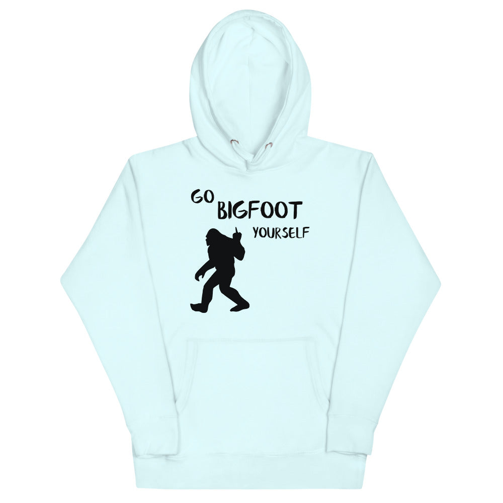 "Go Bigfoot yourself" premium unisex hoodie