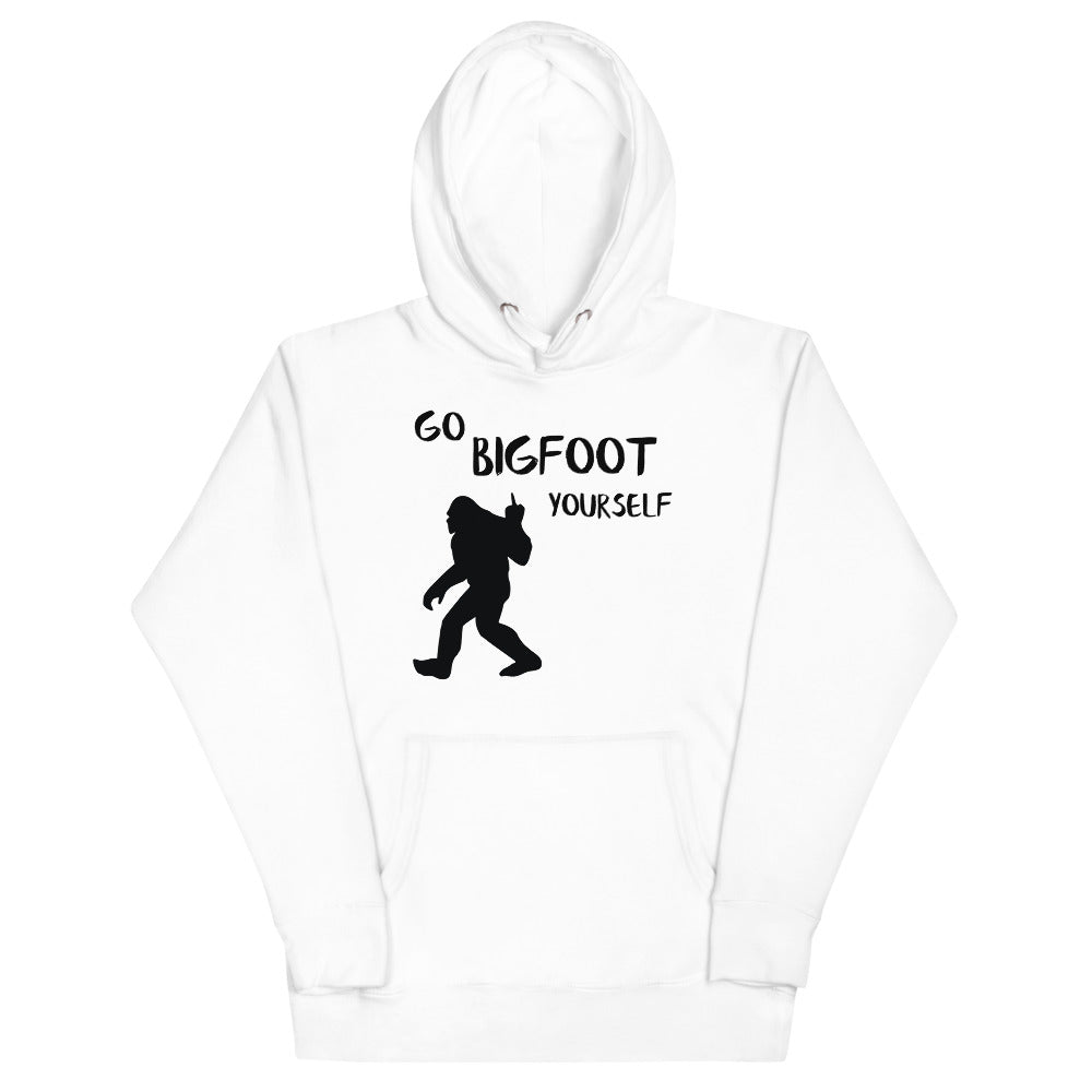 "Go Bigfoot yourself" premium unisex hoodie