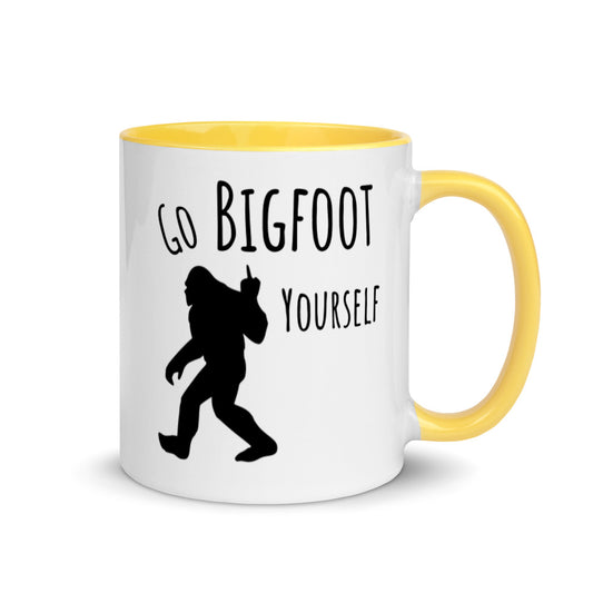"Go Bigfoot Yourself" Color Mug