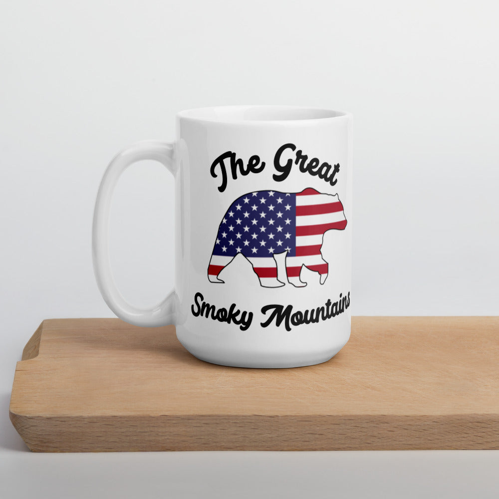 Great Smoky Mountains USA Bear Mug