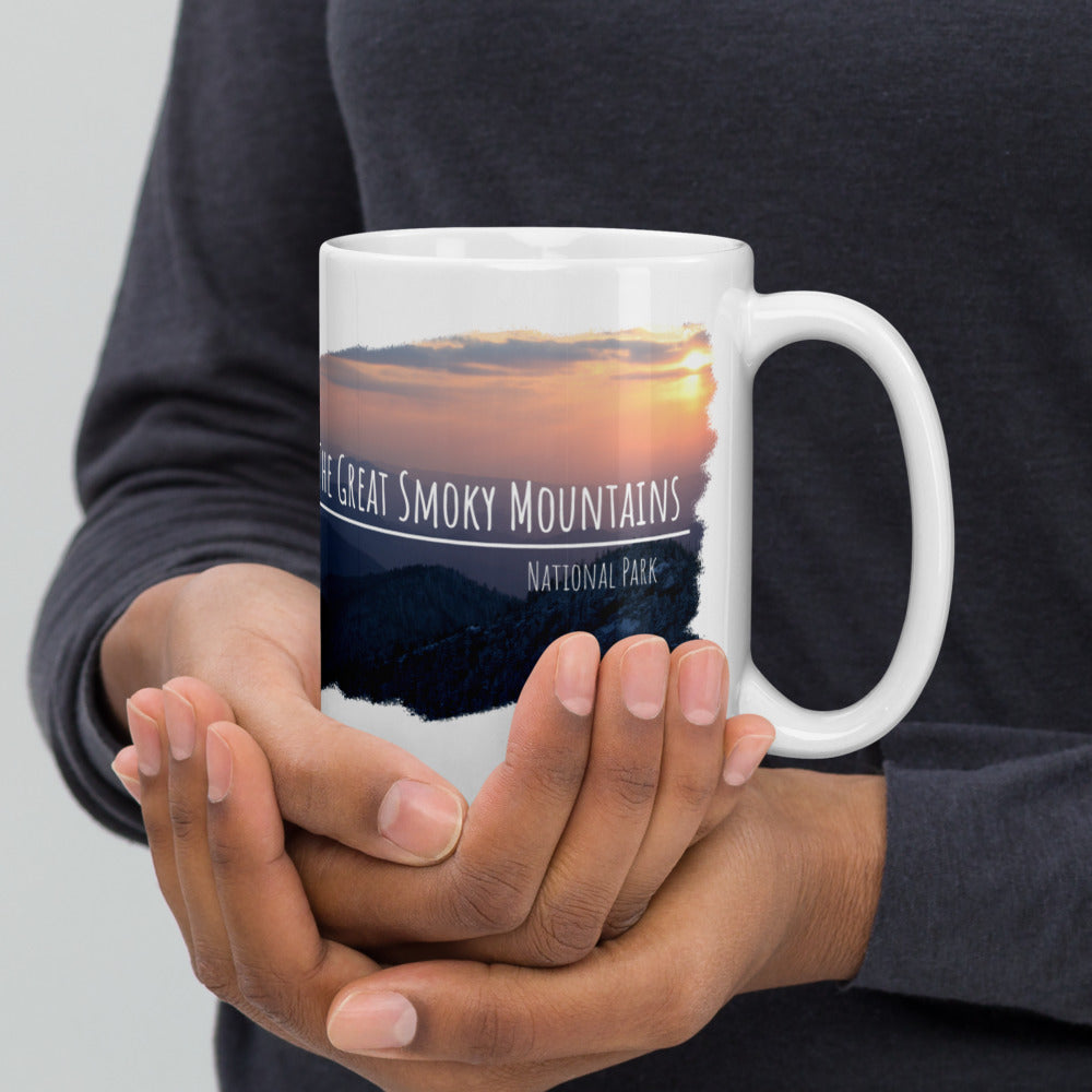 Great Smoky Mountains glossy mug